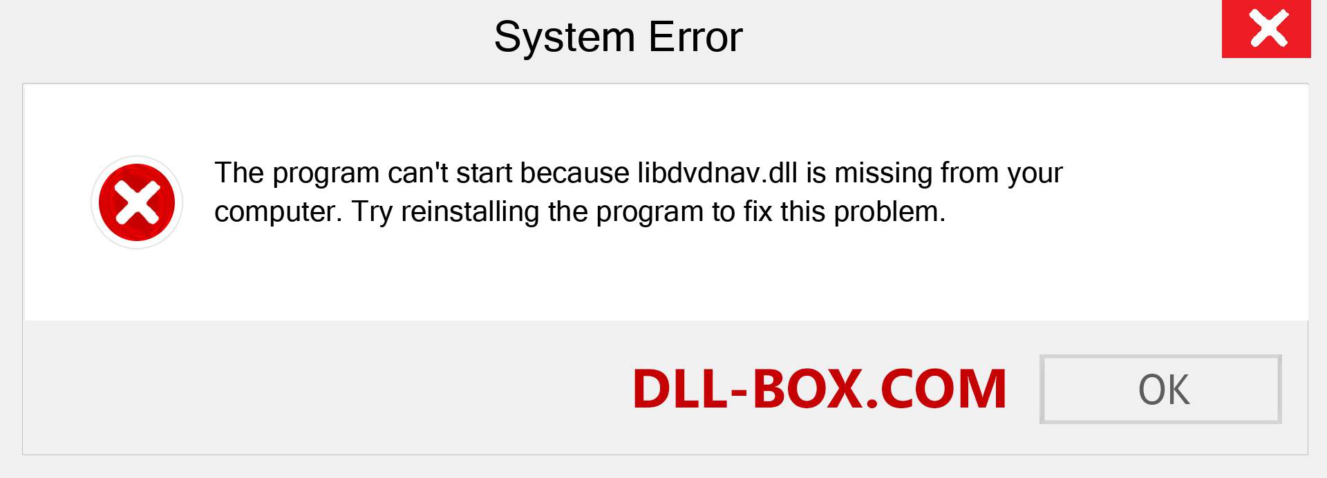  libdvdnav.dll file is missing?. Download for Windows 7, 8, 10 - Fix  libdvdnav dll Missing Error on Windows, photos, images